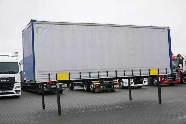 MAN KRONE / ZABUDOWA / BDF / BURTO-FIRANKA / DŁ. 7,3 M / 18 PALET zdjęcie 3