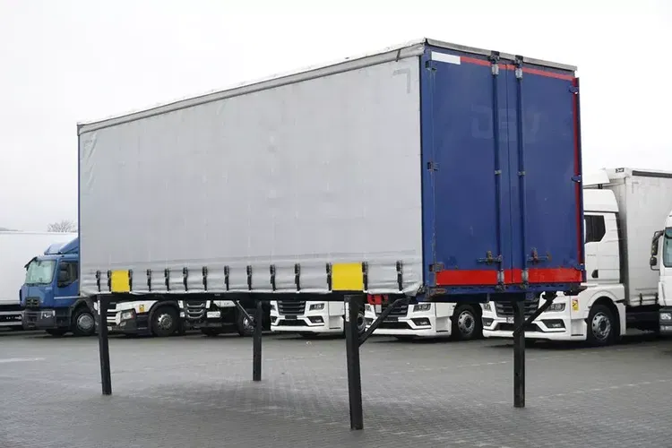 MAN KRONE / ZABUDOWA / BDF / BURTO-FIRANKA / DŁ. 7,3 M / 18 PALET zdjęcie 5