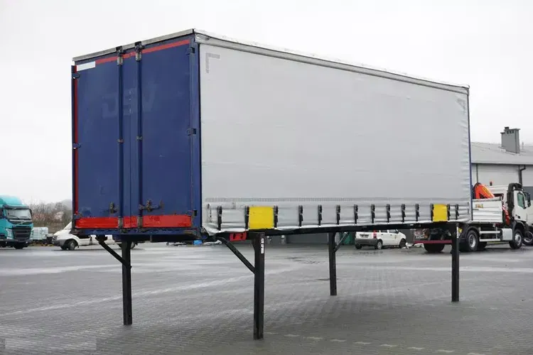 MAN KRONE / ZABUDOWA / BDF / BURTO-FIRANKA / DŁ. 7,3 M / 18 PALET zdjęcie 6