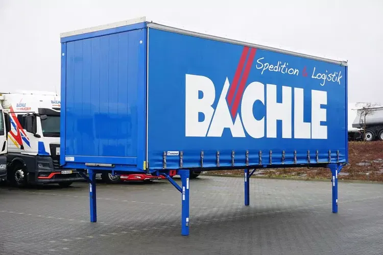 Krone ZABUDOWA / BDF / FIRANKA / DŁ. 7,3 M / 18 PALET zdjęcie 1