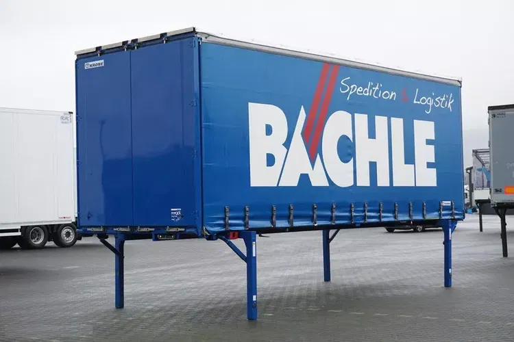 Krone ZABUDOWA / BDF / FIRANKA / DŁ. 7,3 M / 18 PALET zdjęcie 5