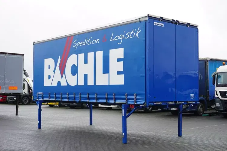 Krone ZABUDOWA / BDF / FIRANKA / DŁ. 7,3 M / 18 PALET zdjęcie 6