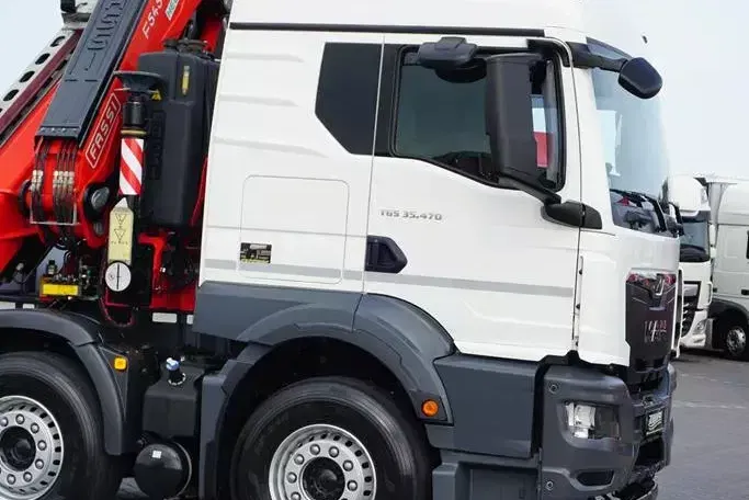 MAN TGS / 35.470 / E 6 / SKRZYNIOWY + HDS / FASSI F 545 / ŁAD. 13 105 KG / PILOT zdjęcie 29