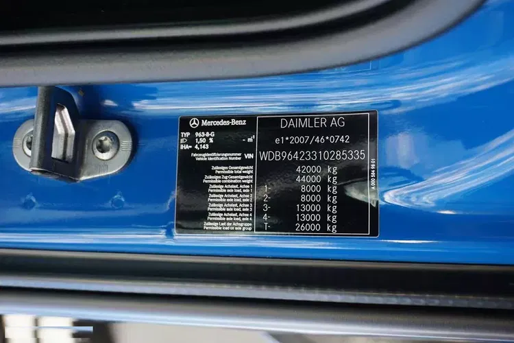 Mercedes AROCS / 4145 / E 6 / WYWROTKA / 8 X 8 zdjęcie 11