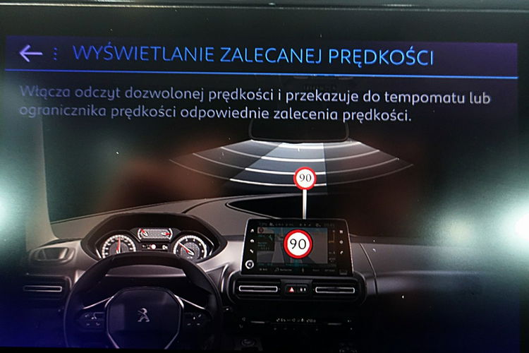 Peugeot RIFTER 130KM ALLURE+NAVI+2xKlima GWARANCJA 1WŁ Kraj Bezwyp  FV23% zdjęcie 20