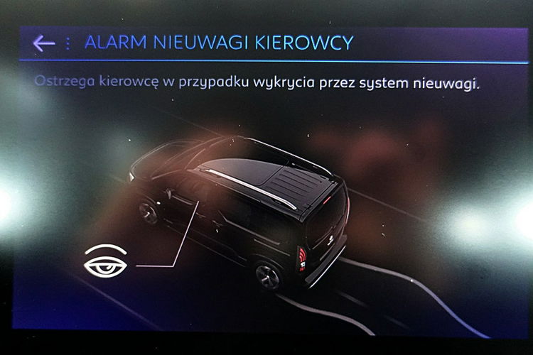 Peugeot RIFTER 130KM ALLURE+NAVI+2xKlima GWARANCJA 1WŁ Kraj Bezwyp  FV23% zdjęcie 23