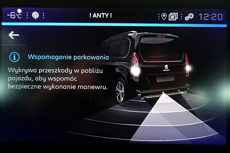Peugeot RIFTER 130KM ALLURE+NAVI+2xKlima GWARANCJA 1WŁ Kraj Bezwyp  FV23% zdjęcie 25