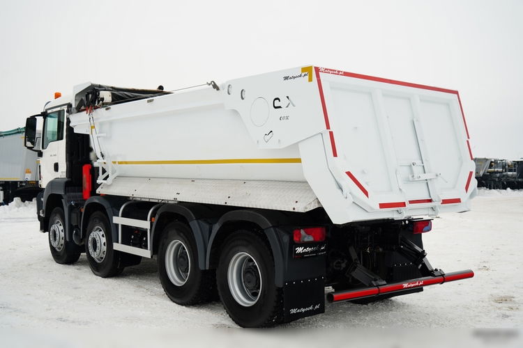 MAN TGS 35.420 / 8X4 / WYWROTKA TYLNOZSYPOWA / HYDROKLAPA / PLANDEKA ELEKTRYCZNA / AUTOMAT / EURO 6  zdjęcie 12