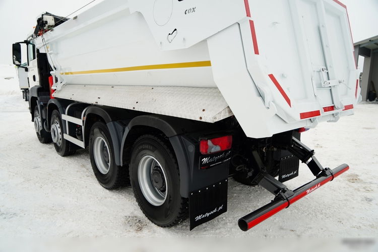 MAN TGS 35.420 / 8X4 / WYWROTKA TYLNOZSYPOWA / HYDROKLAPA / PLANDEKA ELEKTRYCZNA / AUTOMAT / EURO 6  zdjęcie 20
