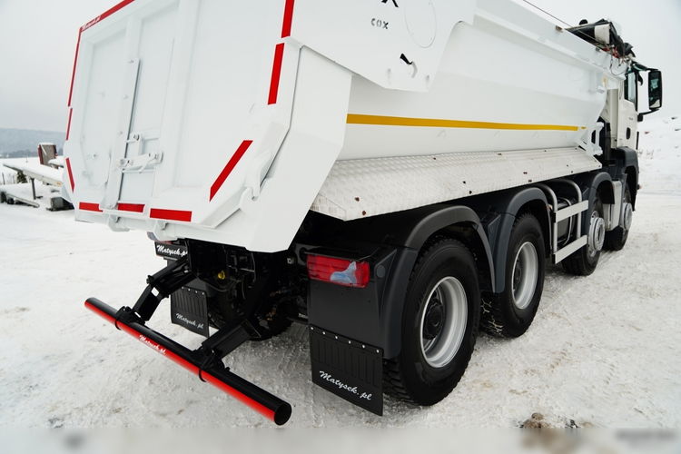 MAN TGS 35.420 / 8X4 / WYWROTKA TYLNOZSYPOWA / HYDROKLAPA / PLANDEKA ELEKTRYCZNA / AUTOMAT / EURO 6  zdjęcie 22