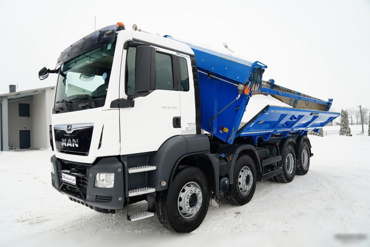 MAN TGS 35.420 / 8X4 / WYWROTKA 2 STR. / HYDROBURTA / BORDMATIC / ZABUDOWA MEILLER KIPPER / zdjęcie 10