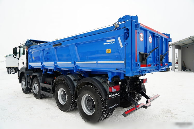 MAN TGS 35.420 / 8X4 / WYWROTKA 2 STR. / HYDROBURTA / BORDMATIC / ZABUDOWA MEILLER KIPPER / zdjęcie 16