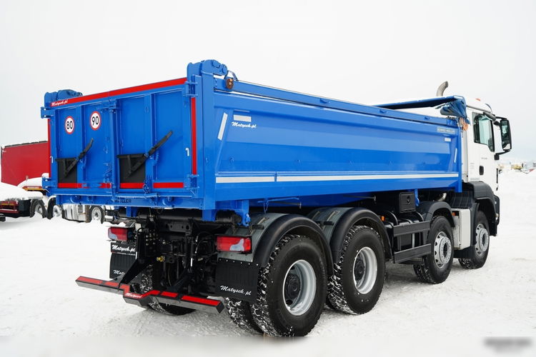 MAN TGS 35.420 / 8X4 / WYWROTKA 2 STR. / HYDROBURTA / BORDMATIC / ZABUDOWA MEILLER KIPPER / zdjęcie 18