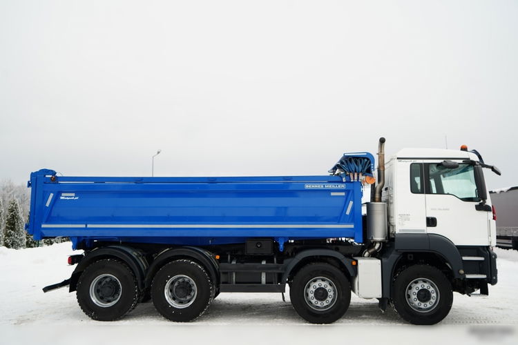MAN TGS 35.420 / 8X4 / WYWROTKA 2 STR. / HYDROBURTA / BORDMATIC / ZABUDOWA MEILLER KIPPER / zdjęcie 19