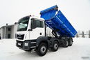 MAN TGS 35.420 / 8X4 / WYWROTKA 2 STR. / HYDROBURTA / BORDMATIC / ZABUDOWA MEILLER KIPPER / zdjęcie 2