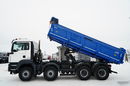 MAN TGS 35.420 / 8X4 / WYWROTKA 2 STR. / HYDROBURTA / BORDMATIC / ZABUDOWA MEILLER KIPPER / zdjęcie 3