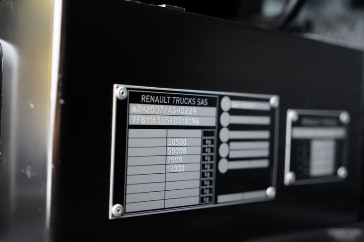 Renault T 480 / ALUFELGI / 13 LITROWY SILNIK /  zdjęcie 36