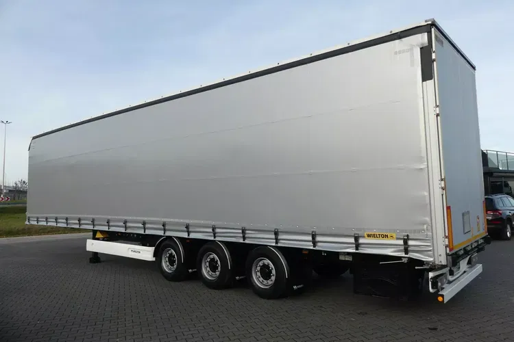 Wielton MEGA / FIRANKA / OŚ PODNOSZONA / ZADBANA / DACH PODNOSZONY / zdjęcie 4