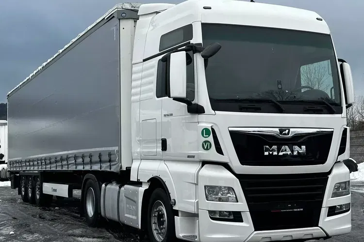 MAN ZESTAW / TGX 18.500 XXL + KRONE FIRARNKA 2020 zdjęcie 5