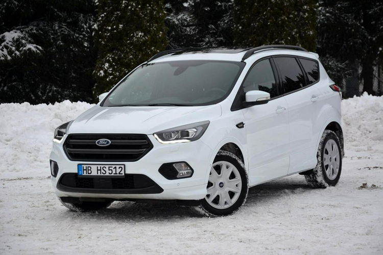 Ford Kuga 2xKoła Kamera Panorama 4X4 ST-Line Radar Acc Xenon ledy Park Assist zdjęcie 12