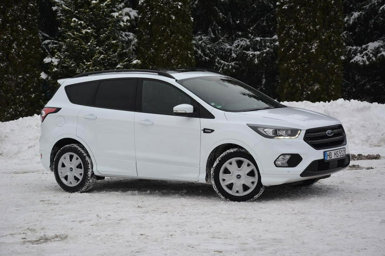 Ford Kuga 2xKoła Kamera Panorama 4X4 ST-Line Radar Acc Xenon ledy Park Assist zdjęcie 4