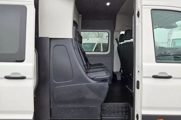 Volkswagen Crafter L4H2 119900zł NETTO Brygadówka 7 osób 2.0TDi/140KM zdjęcie 32