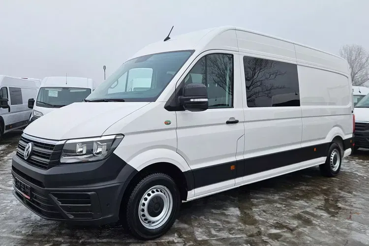 Volkswagen Crafter L4H2 119900zł NETTO Brygadówka 7 osób 2.0TDi/140KM zdjęcie 5