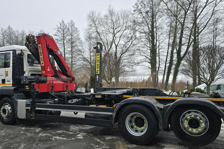 TGS 26.400 6X2 / Hakowiec 22T / HDS HMF 1310 + Pilot MAN TGS 26.400 Hakowiec 22T / HDS HMF 1310 + Pilot zdjęcie 5