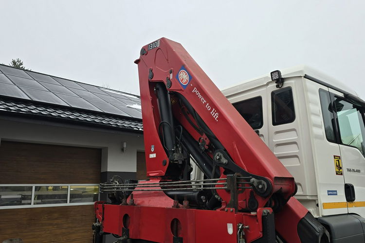 TGS 26.400 6X2 / Hakowiec 22T / HDS HMF 1310 + Pilot MAN TGS 26.400 Hakowiec 22T / HDS HMF 1310 + Pilot zdjęcie 7