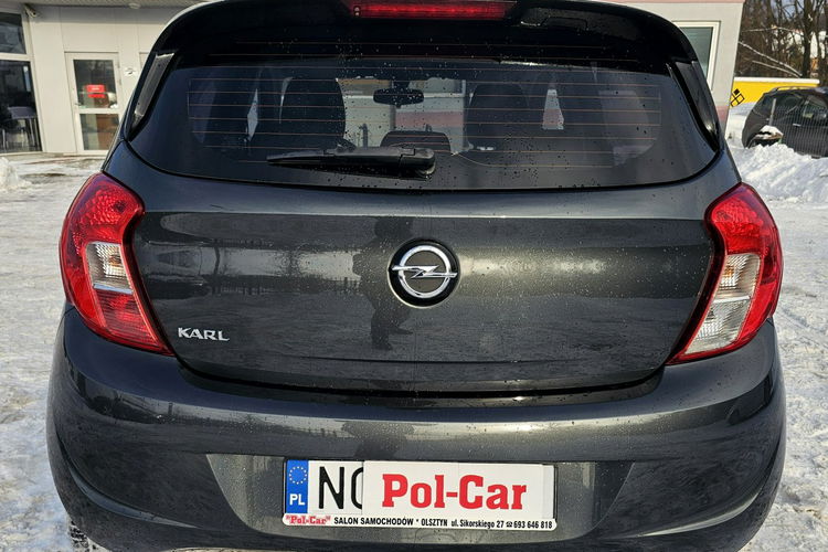 Opel Karl Grzane fotele i kierownica, tempomat, automat zdjęcie 8