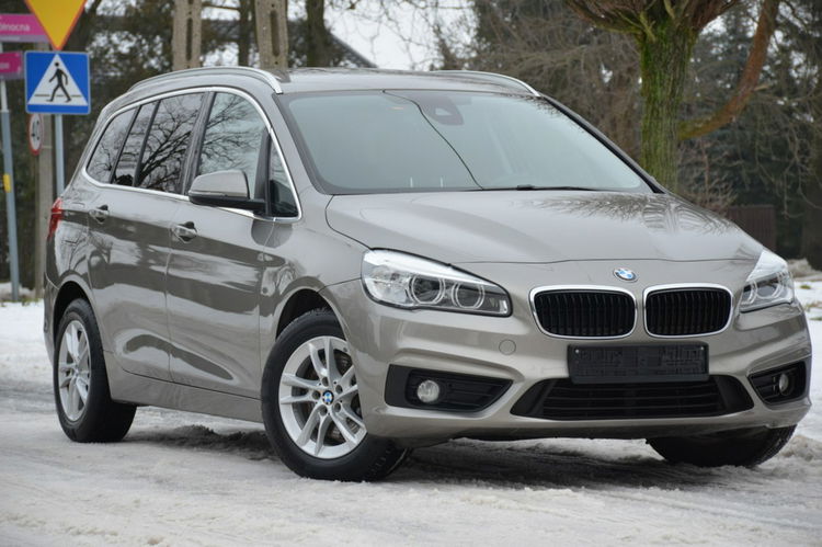 BMW 218 Opłacona 2.0D 150KM Serwis 7-foteli Navi El.klapa Bi-xenon Grz.fotele zdjęcie 16