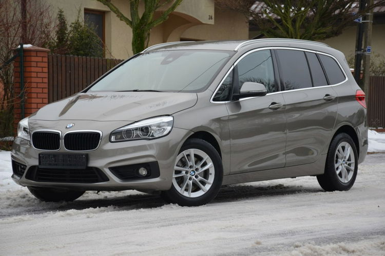 BMW 218 Opłacona 2.0D 150KM Serwis 7-foteli Navi El.klapa Bi-xenon Grz.fotele zdjęcie 3