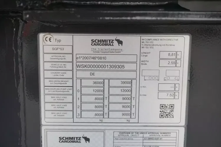 Schmitz Cargobull WYWROTKA / 24 M3 / OŚ PODNOSZONA zdjęcie 11