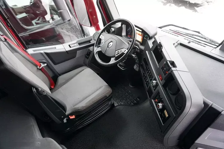 Renault T 380 / ACC / E 6 / FIRANKA + WINDA / 20 PALET / DŁ. 8.2 M / OŚ SKRĘTNA zdjęcie 13