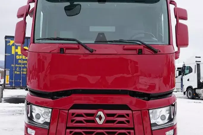 Renault T 380 / ACC / E 6 / FIRANKA + WINDA / 20 PALET / DŁ. 8.2 M / OŚ SKRĘTNA zdjęcie 14