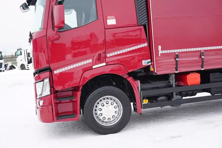 Renault T 380 / ACC / E 6 / FIRANKA + WINDA / 20 PALET / DŁ. 8.2 M / OŚ SKRĘTNA zdjęcie 18