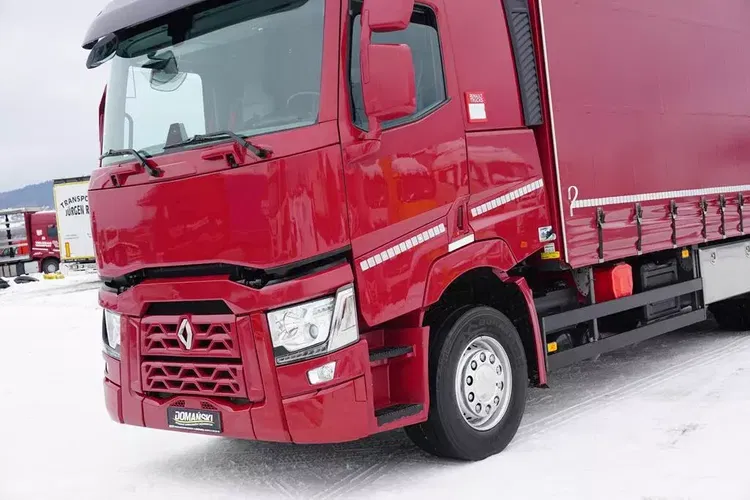 Renault T 380 / ACC / E 6 / FIRANKA + WINDA / 20 PALET / DŁ. 8.2 M / OŚ SKRĘTNA zdjęcie 20