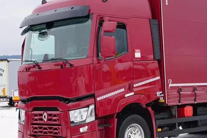 Renault T 380 / ACC / E 6 / FIRANKA + WINDA / 20 PALET / DŁ. 8.2 M / OŚ SKRĘTNA zdjęcie 21