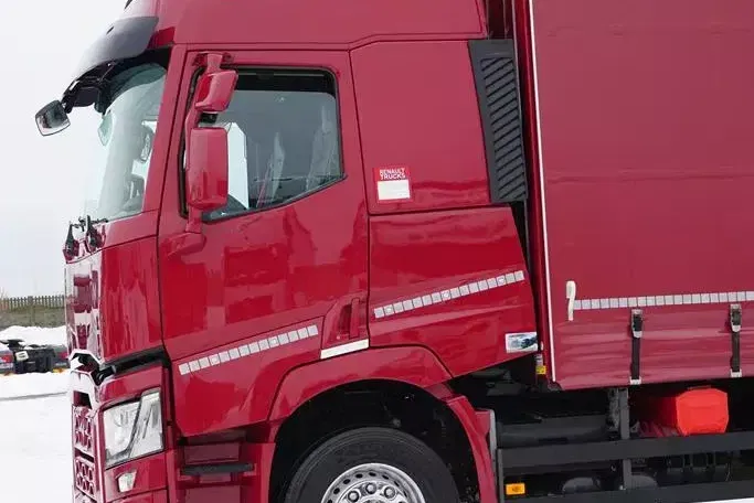 Renault T 380 / ACC / E 6 / FIRANKA + WINDA / 20 PALET / DŁ. 8.2 M / OŚ SKRĘTNA zdjęcie 23