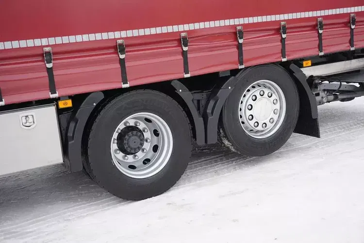 Renault T 380 / ACC / E 6 / FIRANKA + WINDA / 20 PALET / DŁ. 8.2 M / OŚ SKRĘTNA zdjęcie 24