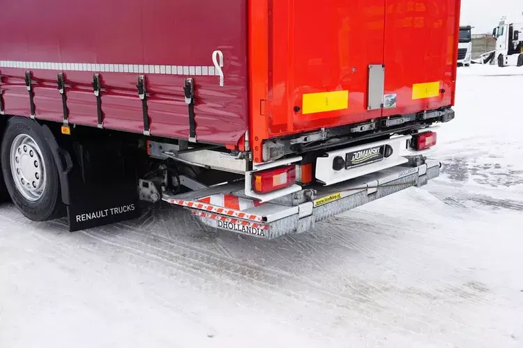 Renault T 380 / ACC / E 6 / FIRANKA + WINDA / 20 PALET / DŁ. 8.2 M / OŚ SKRĘTNA zdjęcie 29