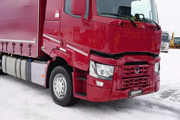 Renault T 380 / ACC / E 6 / FIRANKA + WINDA / 20 PALET / DŁ. 8.2 M / OŚ SKRĘTNA zdjęcie 31