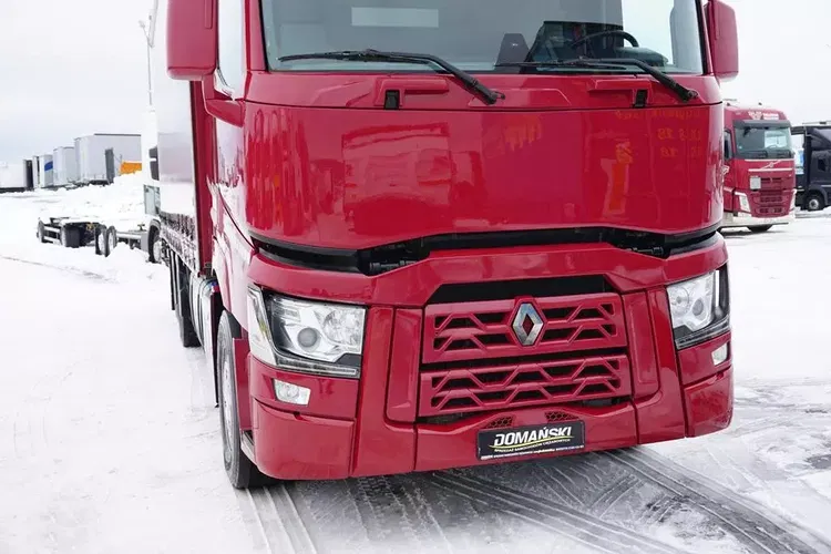 Renault T 380 / ACC / E 6 / FIRANKA + WINDA / 20 PALET / DŁ. 8.2 M / OŚ SKRĘTNA zdjęcie 32