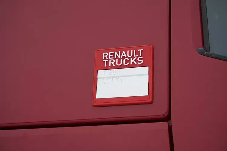 Renault T 380 / ACC / E 6 / FIRANKA + WINDA / 20 PALET / DŁ. 8.2 M / OŚ SKRĘTNA zdjęcie 34