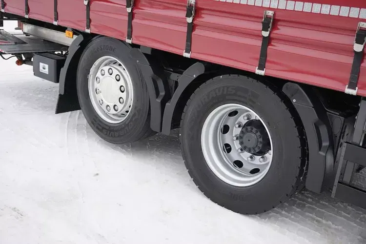 Renault T 380 / ACC / E 6 / FIRANKA + WINDA / 20 PALET / DŁ. 8.2 M / OŚ SKRĘTNA zdjęcie 35