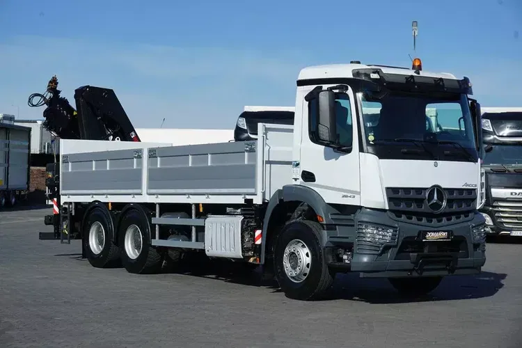 Mercedes AROCS / 2643 / 6 X 4 / SKRZYNIOWY + HDS / HIAB 228 E – 4 / WYS. 13 M zdjęcie 10