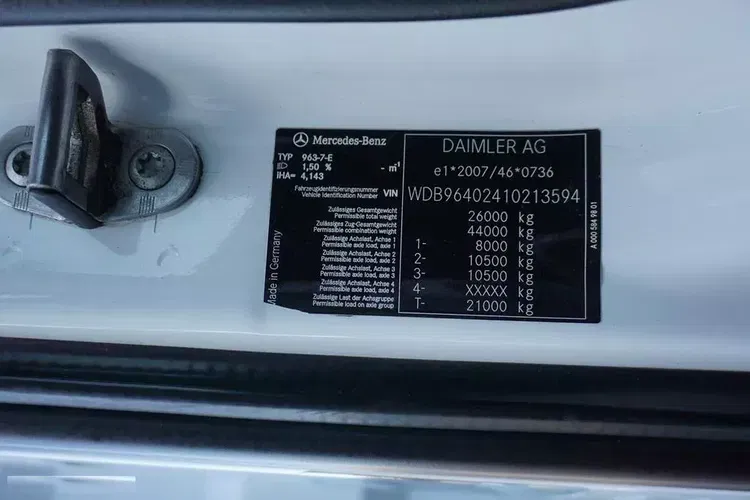 Mercedes AROCS / 2643 / 6 X 4 / SKRZYNIOWY + HDS / HIAB 228 E – 4 / WYS. 13 M zdjęcie 11