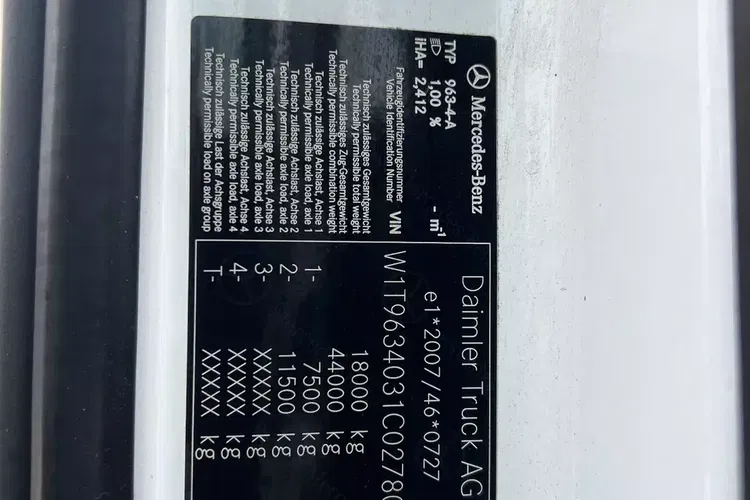 Mercedes ACTROS MP5 zdjęcie 14