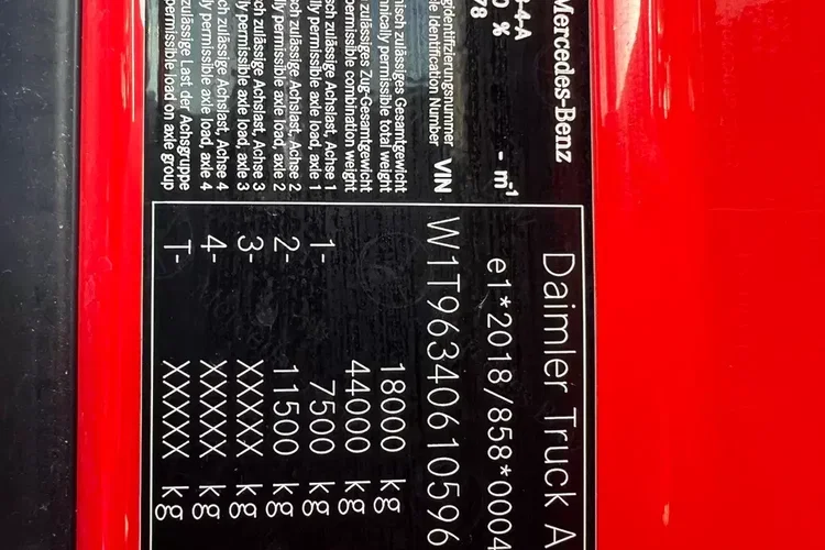 Mercedes ACTROS L prokontraktowy zdjęcie 76