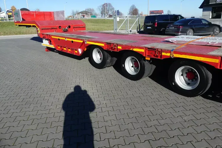 JANMIL NISKOPODWOZIOWA / LAWETA / OŚ SKRĘTNA I PODNOSZONA / WCIĄGARKA / zdjęcie 14